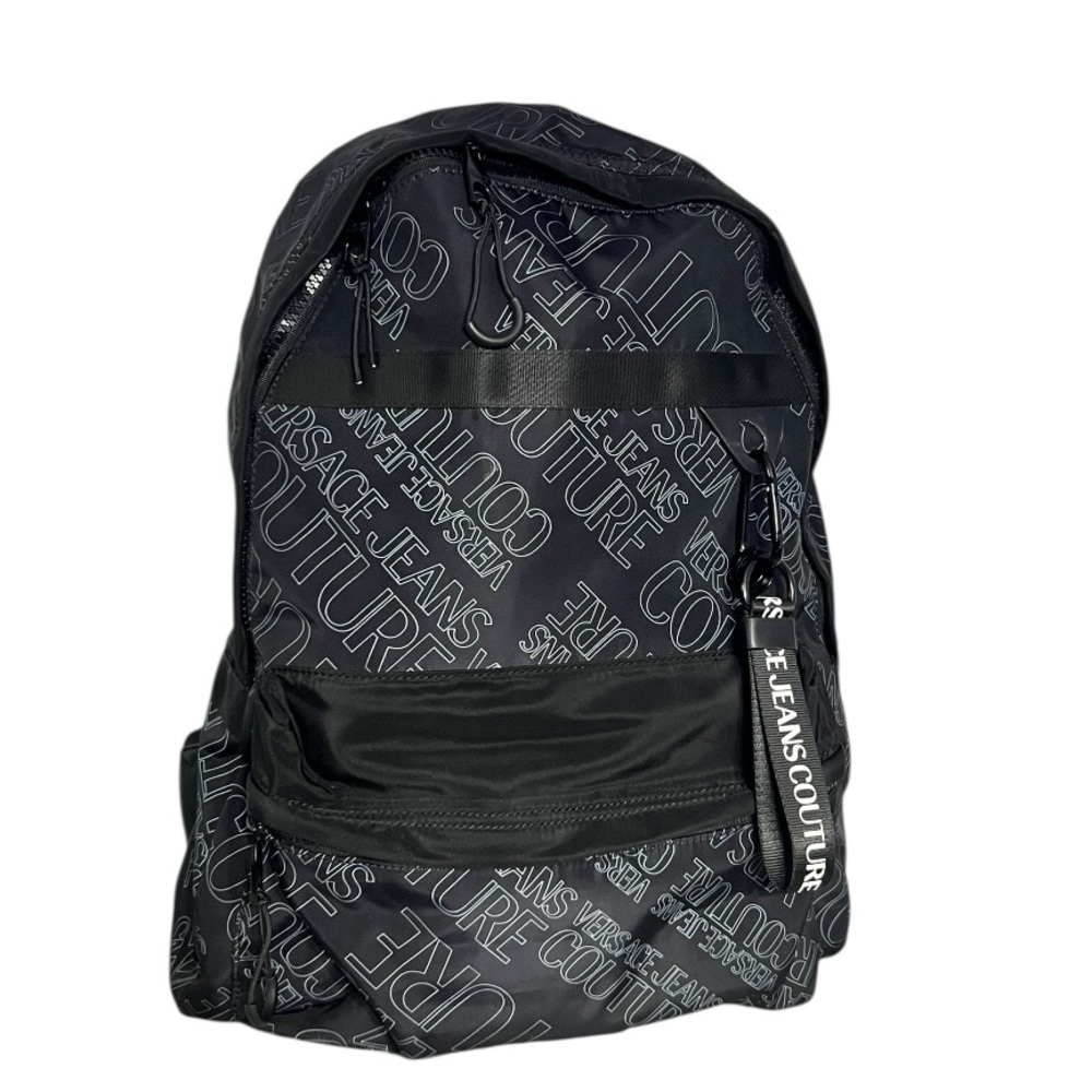 Versace Jeans Collection Black Backpack large NWT 
Authenticated